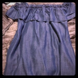 Blue jean dress